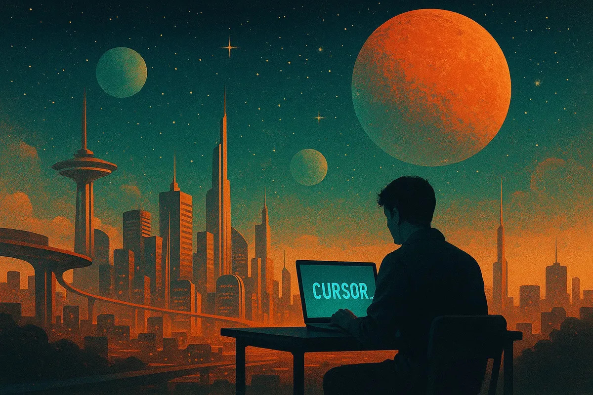 Hero image for Coding with Cursor: a Beginner's Guide