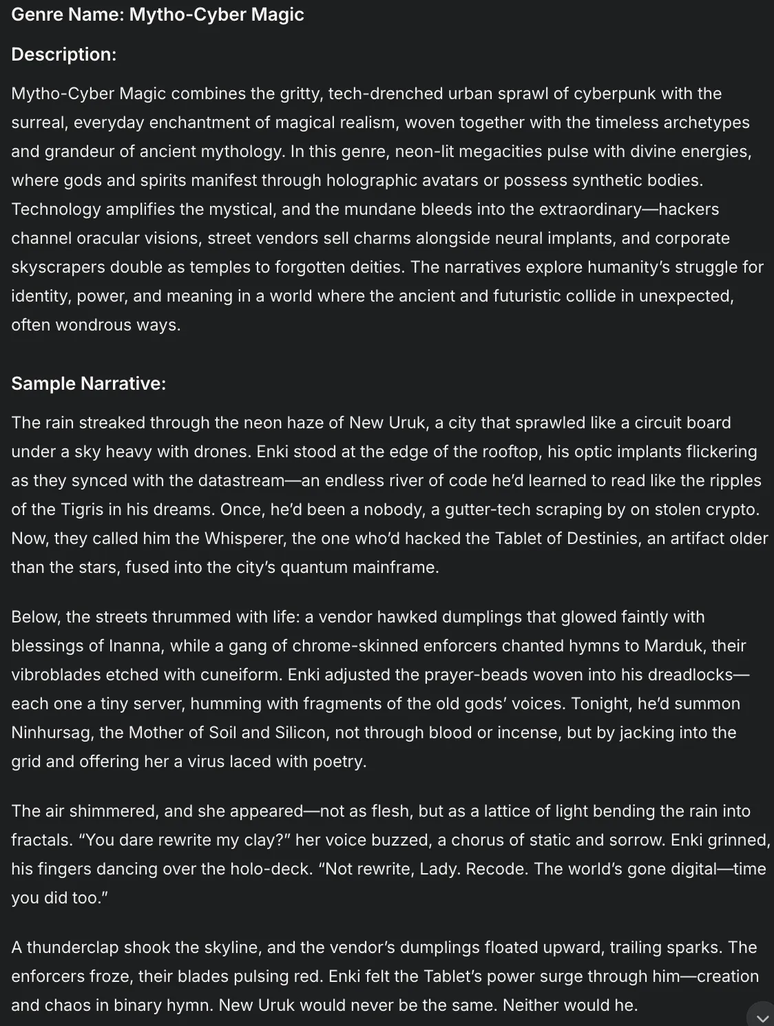 Q1 response from Meta Llama 3.3