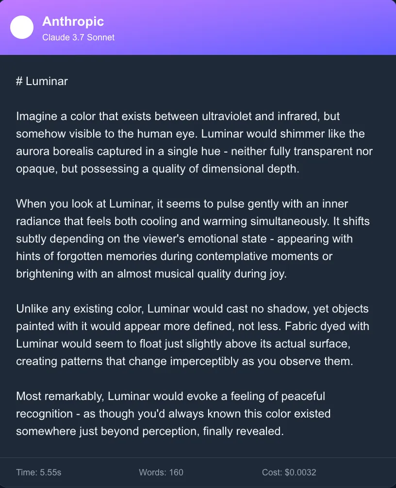 Q2 response from Grok 3